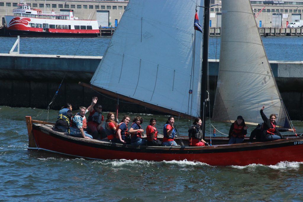 BSA Chairman waves from Viking